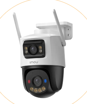 CAMARA IMOU CRUISER DUAL 2 LENS 10MP 5MP+5MP PT WIFI6 AUDIO MIC DISUASIVO FULL COLOR